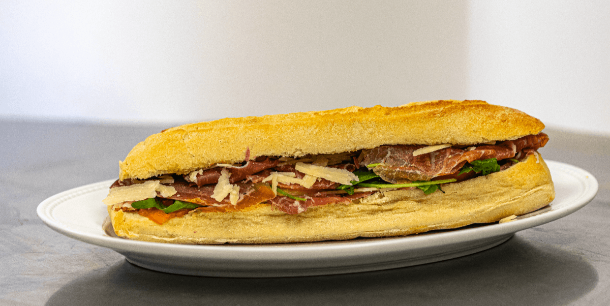 Sandwich Raw Ham - Amore Mio | Sandwiches & Salads Delivery in Monaco, Cap-d'Ail & Beausoleil